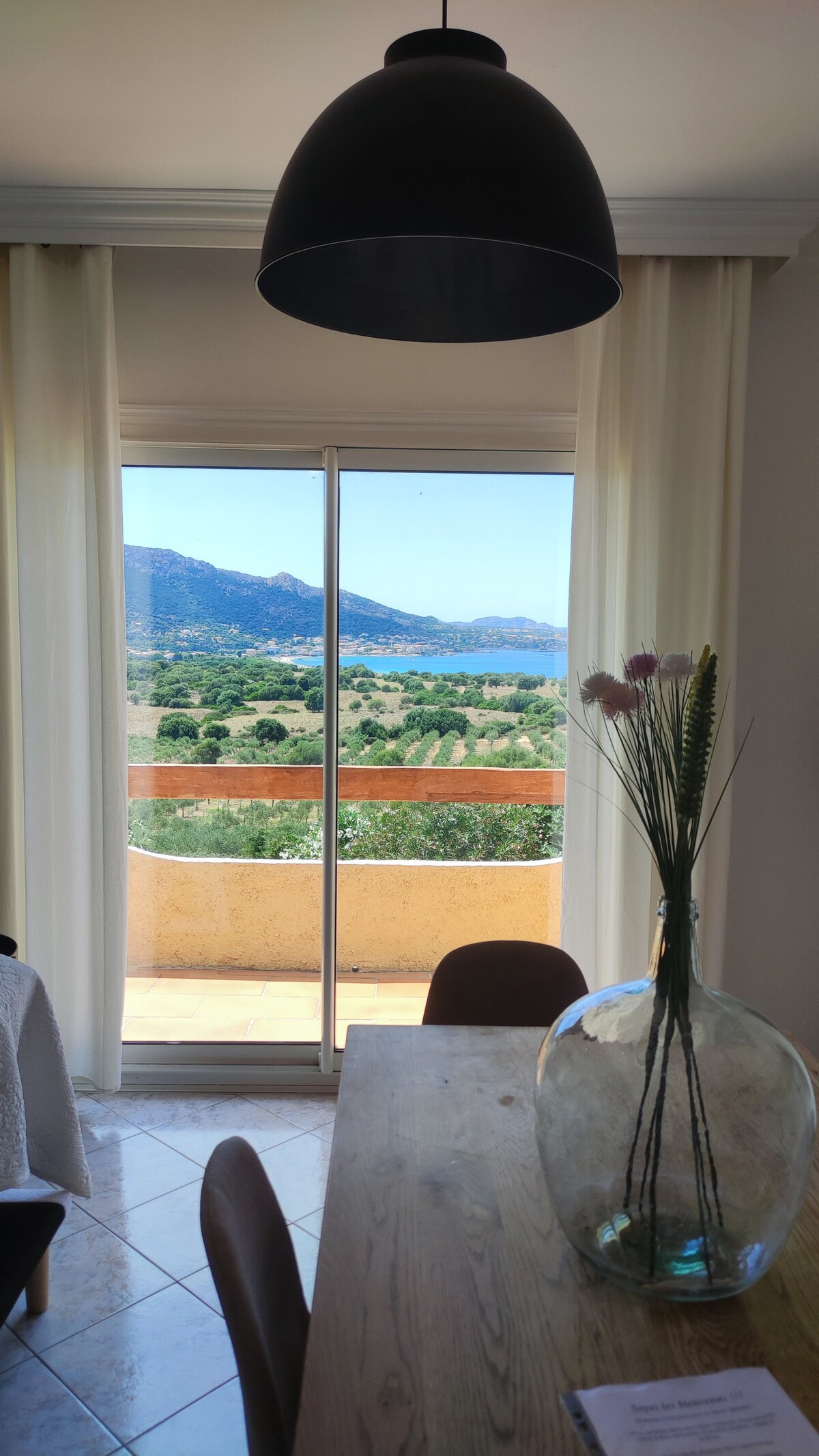Propriété Airbnb réussie: Sea view apartment à Corbara