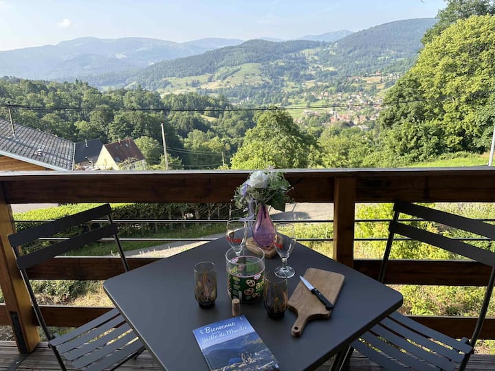 Chalet Avec Belle Vue Sur La Vallée Et Montagnes - Lac Blanc
