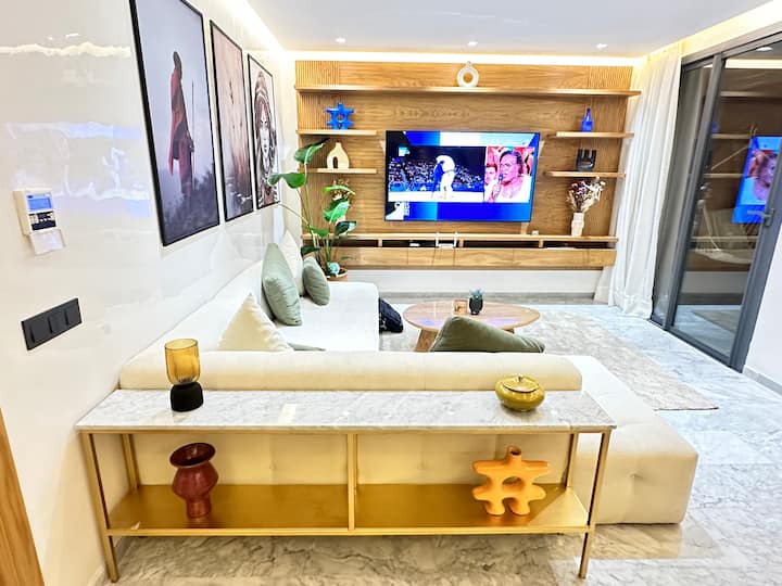 Luxury Duplex Gueliz Majorelle Yves Saint Laurent - 馬拉卡治