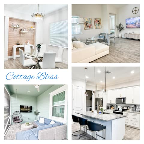 Lux cottage resort + golfcart by downtown