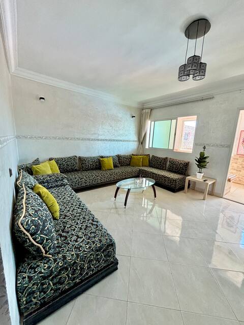Top Airbnb: Accommodation 5 minutes from the beach. in My Abdellah
