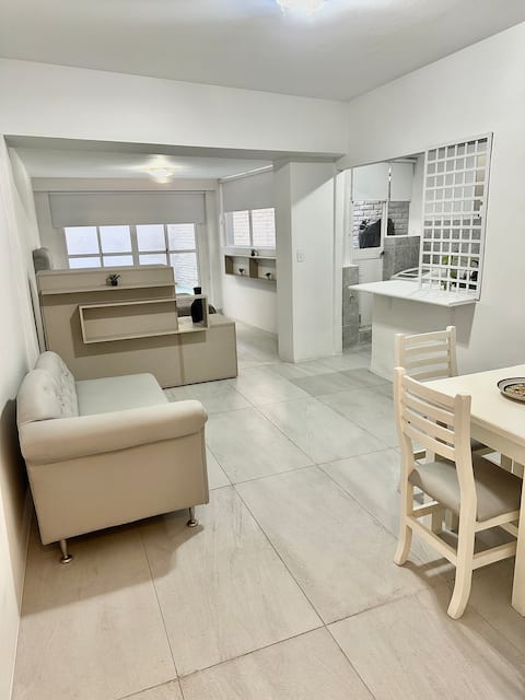 Popular Airbnb listing: Lovely Studio with a patio! in Recoleta