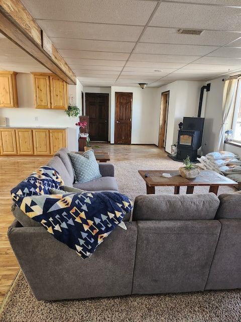 Successful Airbnb property: High desert, off the grid, modern homestead in Wyoming