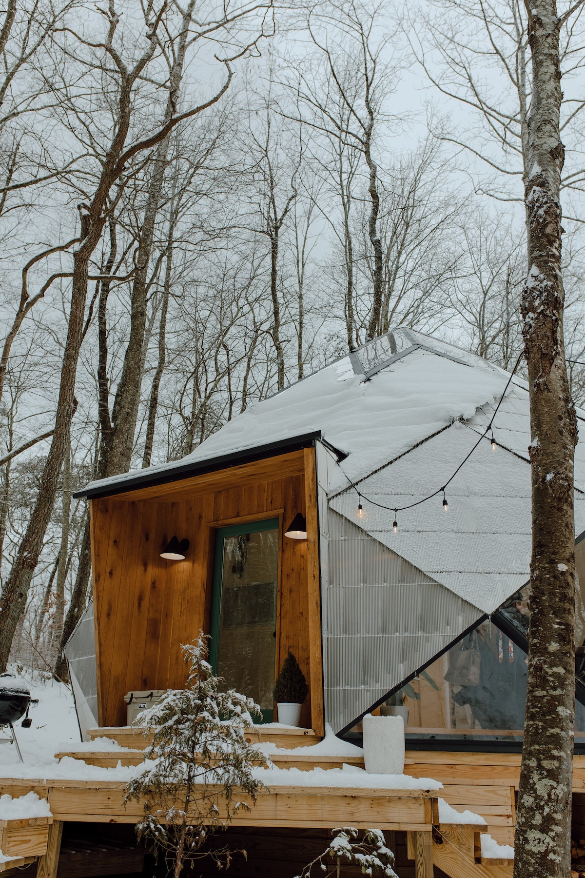 The Laurel Zome - Wood Fired Japanese Hot Tub - Dome houses for
