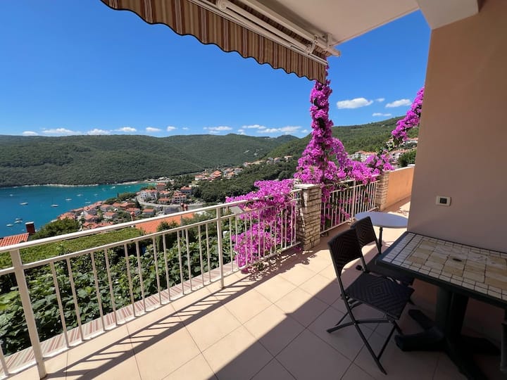 Appartamenti Alma Terrazzo Panoramico Vista Mare - Rabac