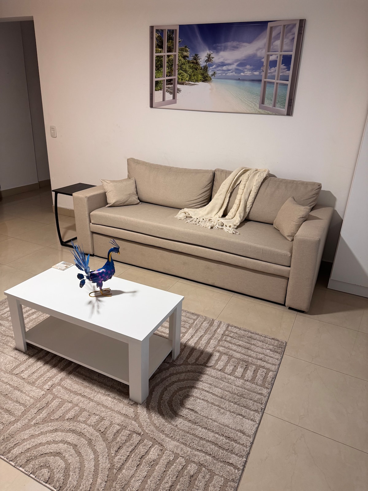Apartamento de 1 quarto em Palermo com pátio