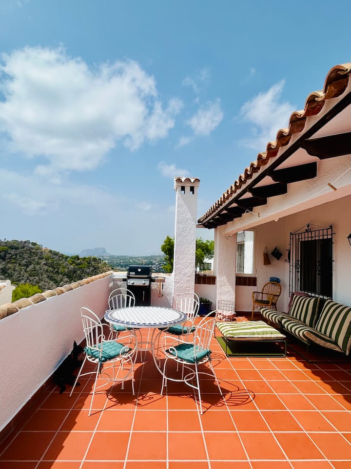 Lugnt Boende Med Terrass I Pittoreska Moraira - Moraira
