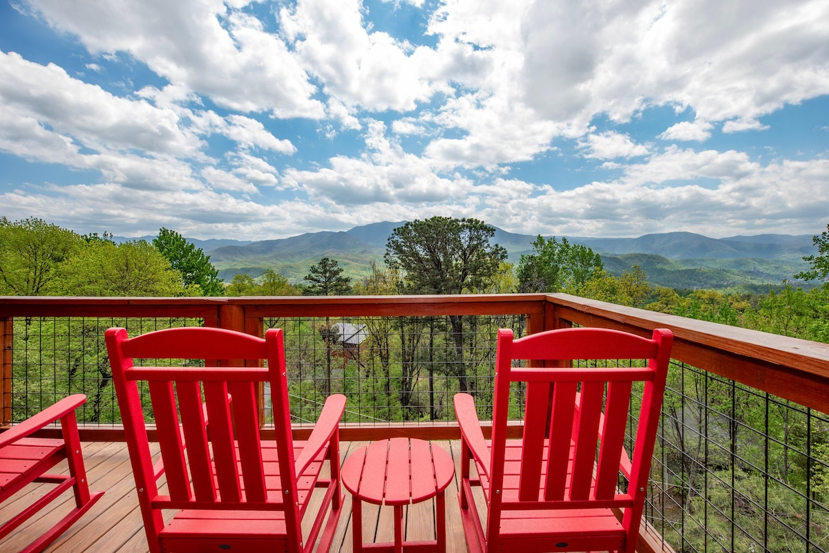Papa Bear's Cabin – 8BR with stunning Mt. LeConte - Cabins for