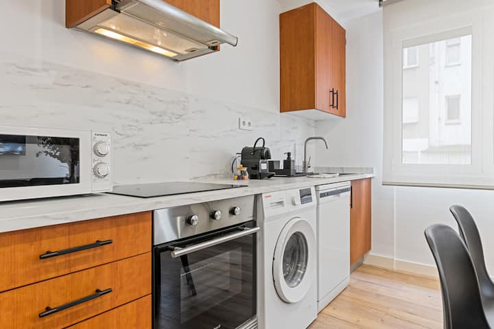 Dalí, Espectacular Apartamento, Escritorio Y Wifi - Gijón