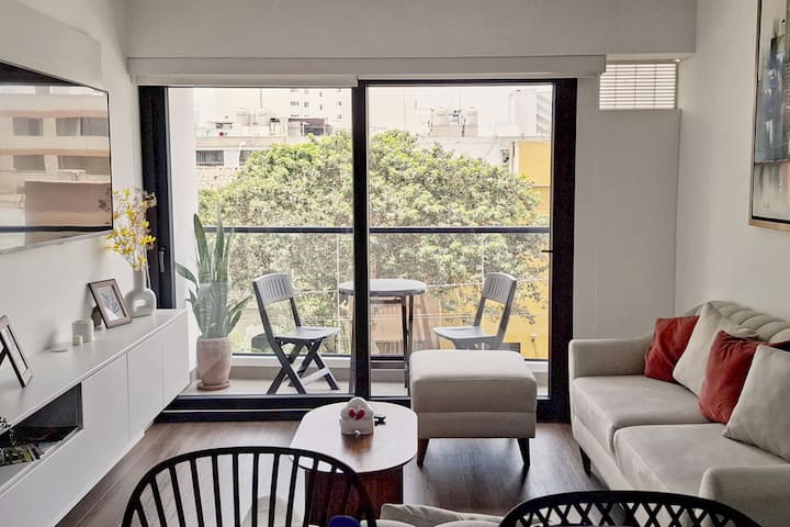 New Apt At Miraflores Parking+wifi+ac @Miraflores - Lima