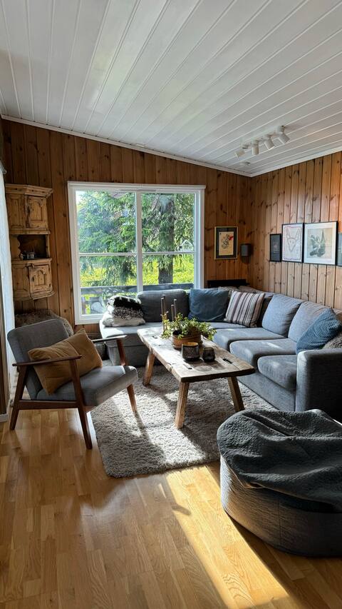 Top performing Airbnb: Family-friendly cabin with a distinctive character in Løten