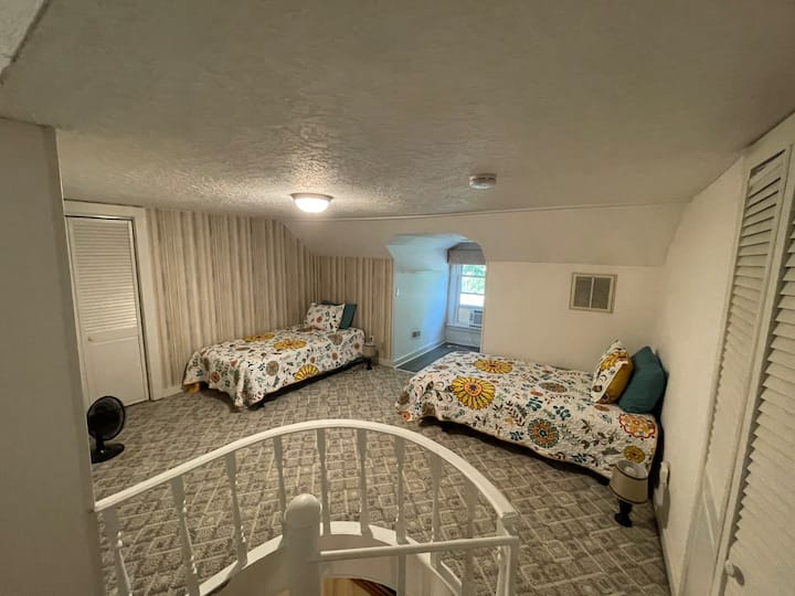 Priestor na spanie v podkroví