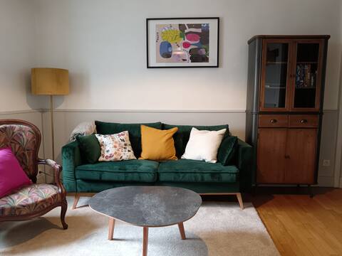 Downtown house, 4 bedrooms + mezzanine