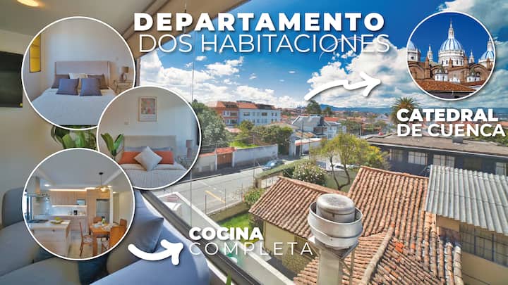 Departamento Lujoso Con Terraza - Cuenca