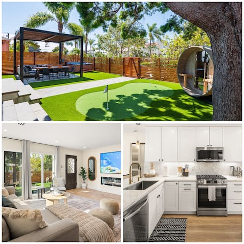 Dream 5BR Sauna/Spa/AC/Beach/Bay