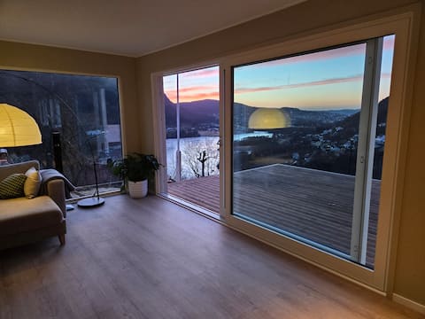 Panorama Fjord View | Terrace | Free EV Charging