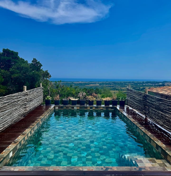 Magnifique Villa Vue Mer Avec Piscine - Corsica