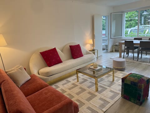 Successful Airbnb property: Beautiful 2-Bed, near ONU, Palexpo and Embassies in Le Grand Saconnex