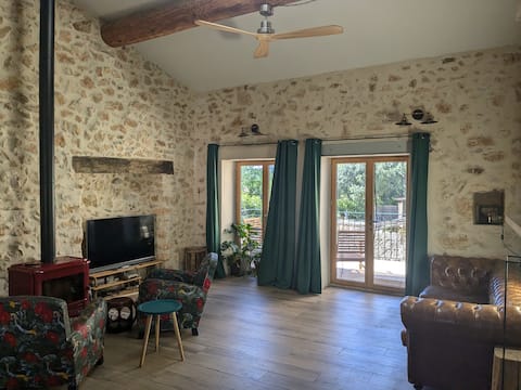 17th century Argelliers village winegrower's house