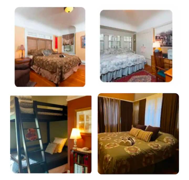 Თქვენ დაგენიშნებათ ამ 4 ოთახიდან ერთ-ერთი. Ჩვენ მაქსიმალურად შევეცდებით, შემოგთავაზოთ ხელმისაწვდომი საუკეთესო ოთახი. Თუ 2 ან 3 საწოლი გჭირდებათ, ჯავშნის გაფორმებამდე გვაცნობეთ, რომ შესაფერისი ოთახი გვაქვს. გმადლობთ.
