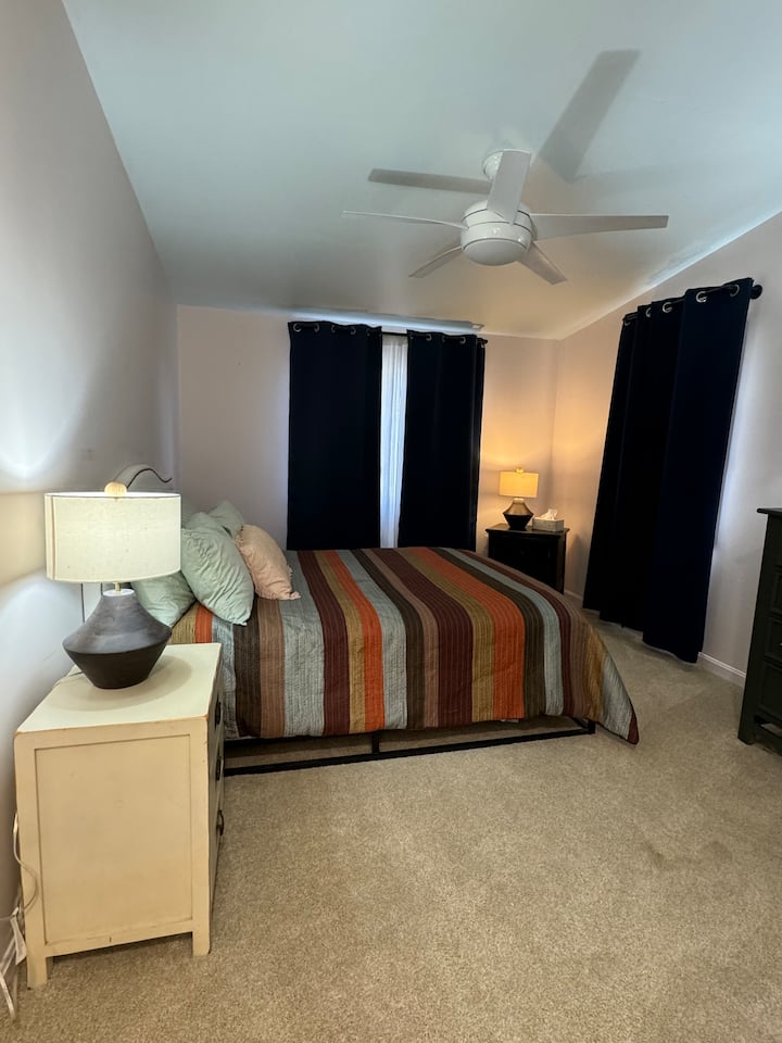 View of a 2nd floor bedroom from the doorway