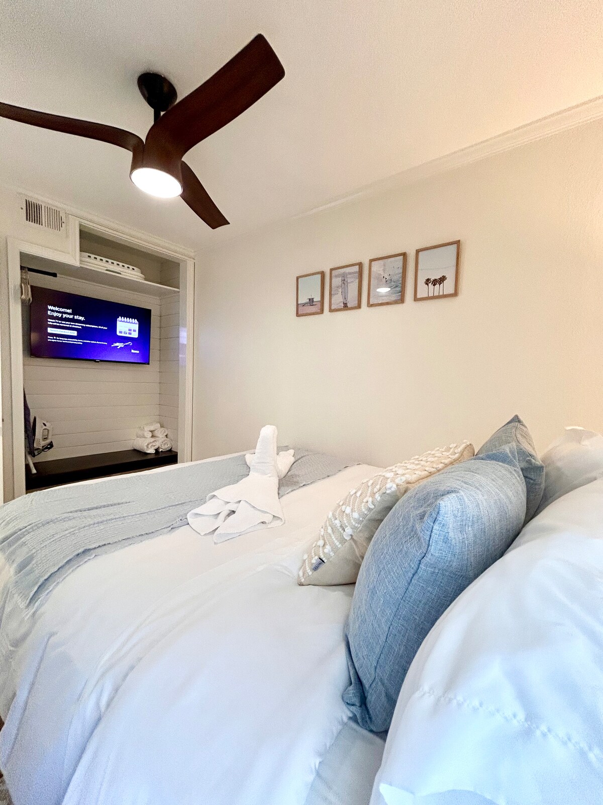 غرفة النوم هي ملاذ هادئ