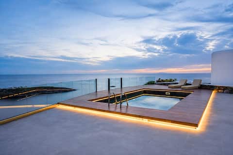 Kythnos Sea View Pool Villa Cycladic Luxury Design