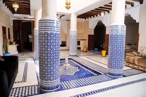 Private Riad Rkiya with Courtyard