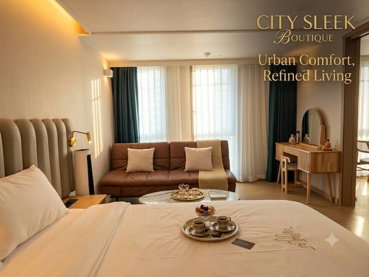 #Elbonstay With Haeundae Beach*2bedrooms - 釜山