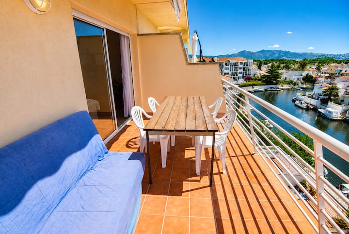 224 Vue Marina, Piscine & Parking - Empuriabrava