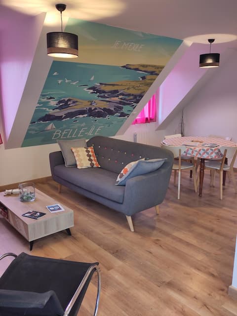 Around the 3* lighthouse: Belle-Ile-en-Mer, Bangor