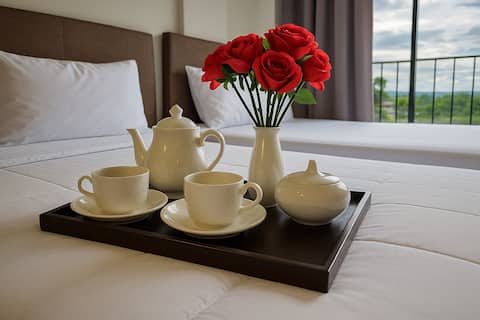 Apartment with a view | AC | WiFi | Private bathroom