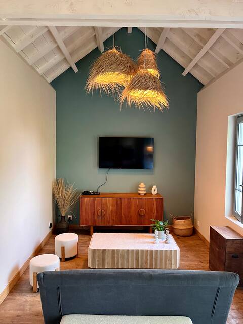 Beautiful home. Medieval town. Gourdon