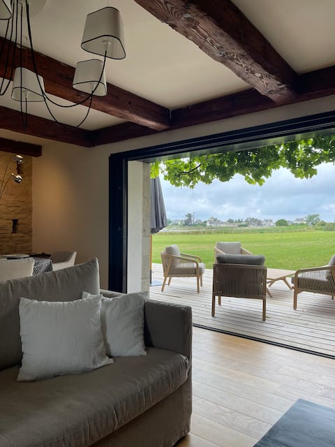 Villa Mamina, rental facing the sea, Île-Grande