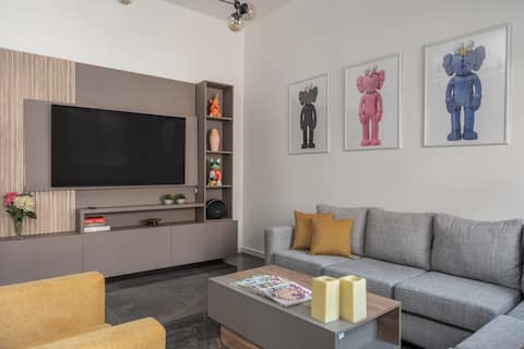 Lovely 1 Br Apartment in Mar Mikhael - 24/7 Power