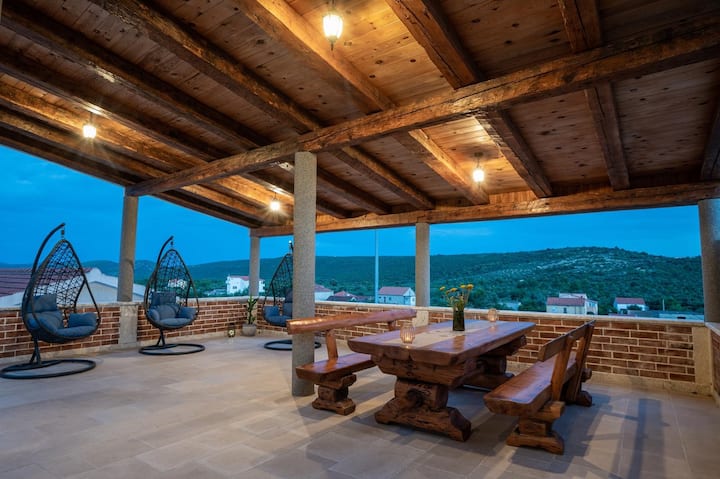New Stone Villa Near Rogoznica - Primošten
