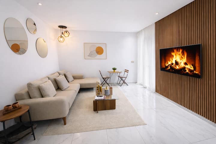 Appartement Vue Sur Mer à Coté De Marina Bay - Tánger
