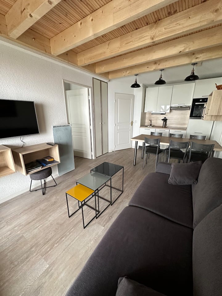 La Mongie Duplex 62m2 T4 Vue Piste, Piscine, Etc. - Bagnères-de-Bigorre