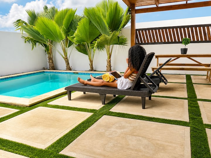 Family-friendly 2br 2bath | Pool & 24/7 Security - Punta Cana