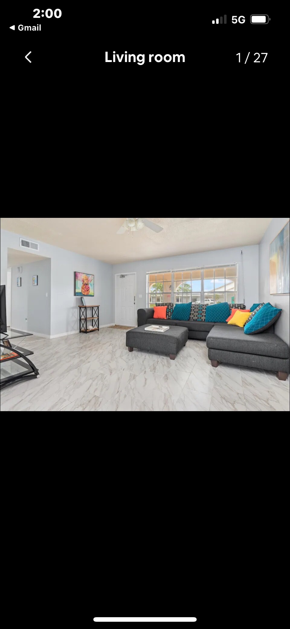 غرفة المعيشة