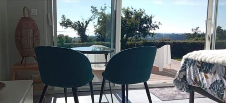 Chambre Avec Terrasse Privative Vue Mer Au Calme - Le Faou
