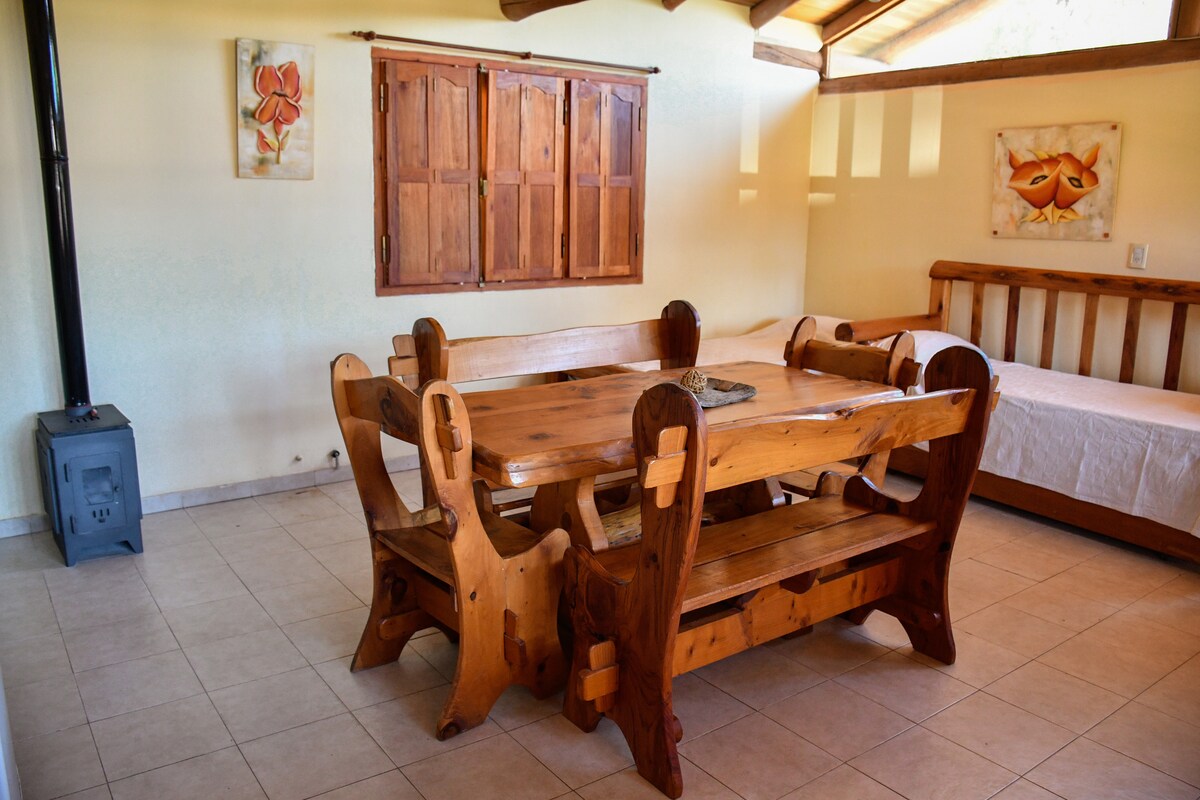 Popular Airbnb listing: Luna Serena - Cosmos Cabins in Villa Giardino