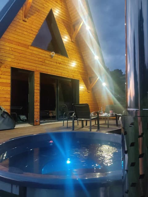 A-frame Chalet – 4 pers. – Nordic bath – 2 bedrooms