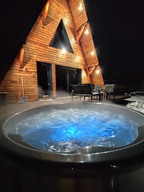 A-frame Chalet – 4 pers. – Nordic bath – 2 bedrooms