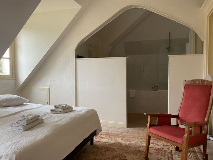 Chambre Double Au Château De Vallagon - Montrichard