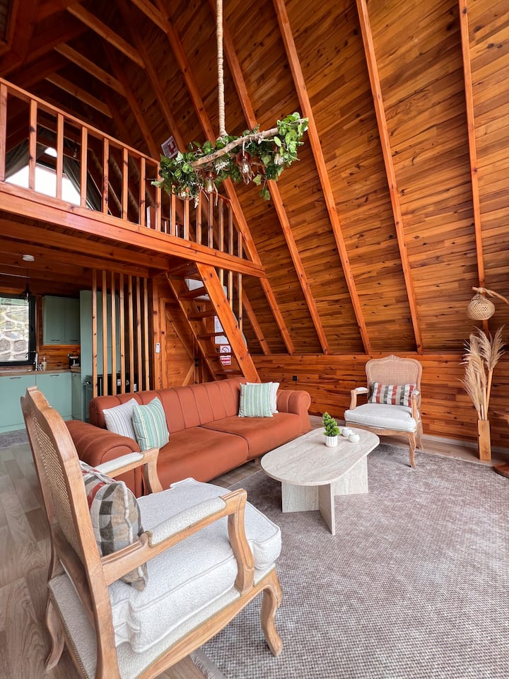 Sapanca Havuzlu ŞöMineli Bungalov - Sapanca