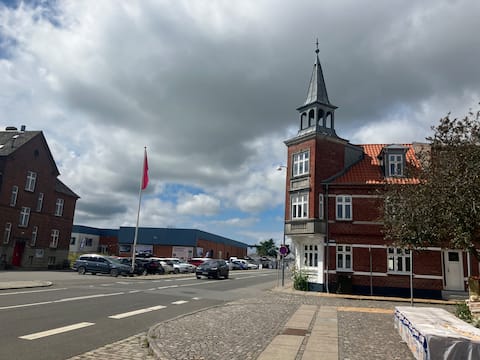 “Tower House” at Faaborg harbor