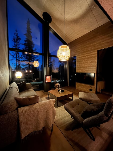 Luxurious Villa Arctic Trail (B) in Äkäslompolo