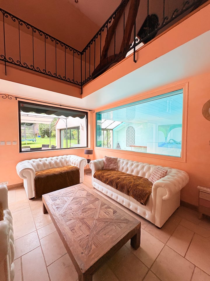 Villa Oana - Piscine Chauffée - Jacuzzi - Sens