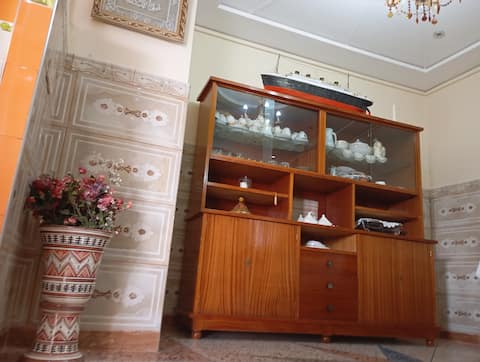 The apartment overlooks nature . alhoceima
